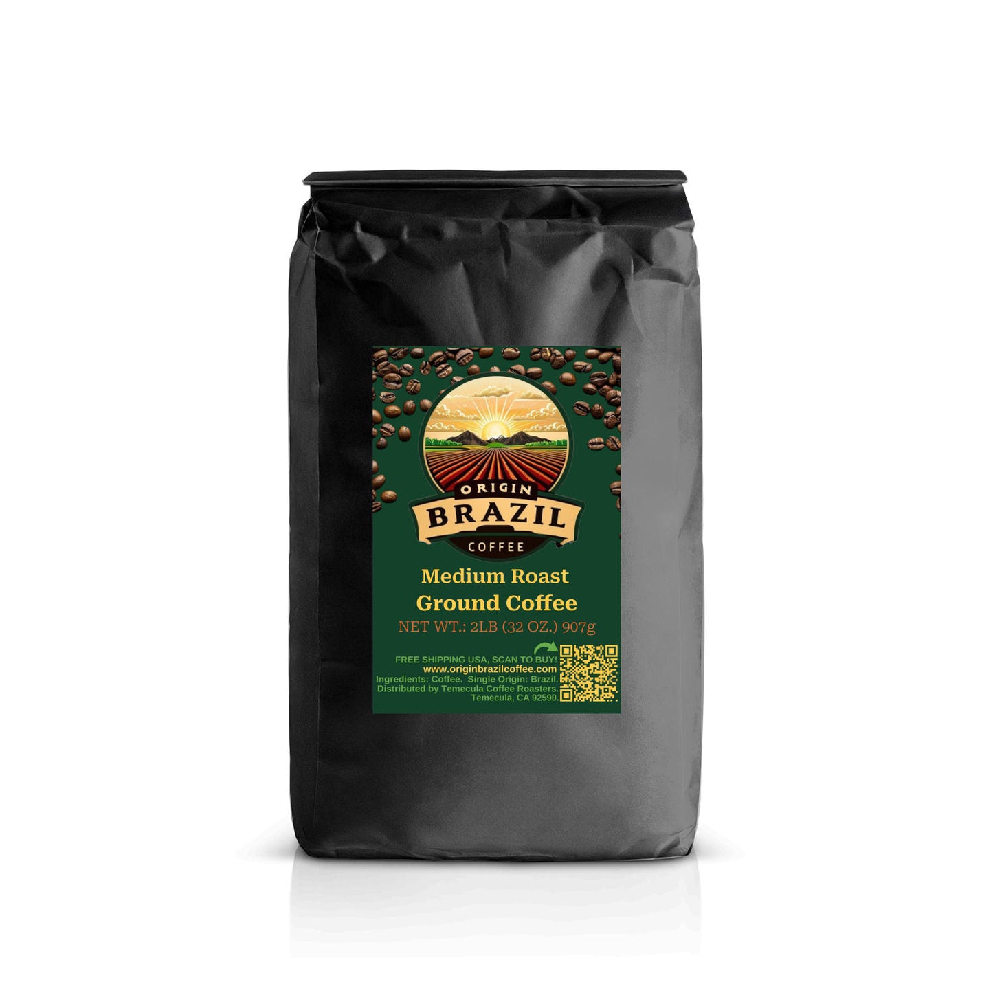 Brazil Ground Coffee  2LB